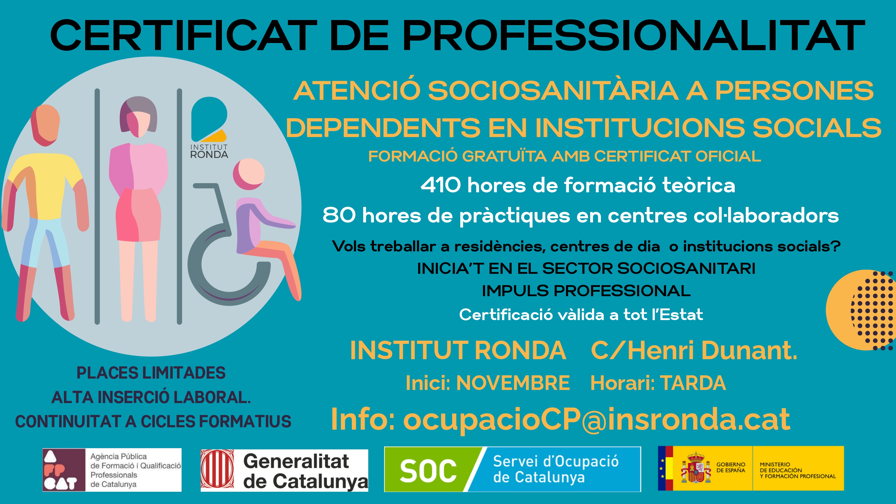 certificat professionalitat