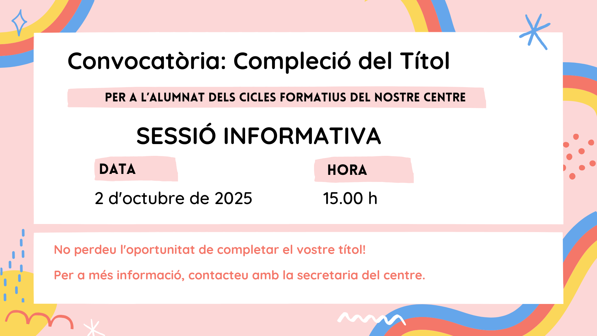 Compleció títol